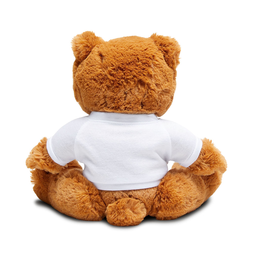 "Happy Valentine's Day!" Retro Cute Teddy Bear Plush — Funny Graphic Tee